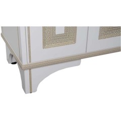 Комплект мебели Aquanet Валенса 70 белый краколет/золото 00182808