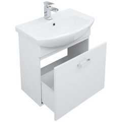 Комплект мебели Aquanet Ирис 65 белый (1 ящик) 00198814