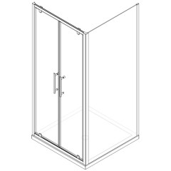 Душевая дверь SSWW LD60-Y22 800x1950