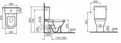 Унитаз подвесной VitrA S50 5318B003-0075 (52 см)