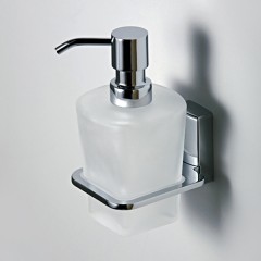 Дозатор для жидкого мыла стеклянный WasserKRAFT Leine К-5099