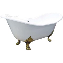 Чугунная ванна Elegansa Taiss Gold