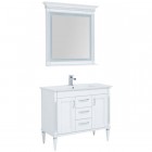 Комплект мебели Aquanet Селена 120 белый/серебро 00233127