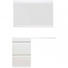 Комплект мебели Style Line ElFante Даллас 100 подвесной белый L