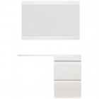 Комплект мебели Style Line ElFante Даллас 100 подвесной белый R