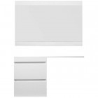Комплект мебели Style Line ElFante Даллас 110 подвесной белый L