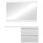 Комплект мебели Style Line ElFante Даллас 130 подвесной белый R