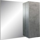 Зеркало-шкаф Comforty Осло 80 бетон светлый